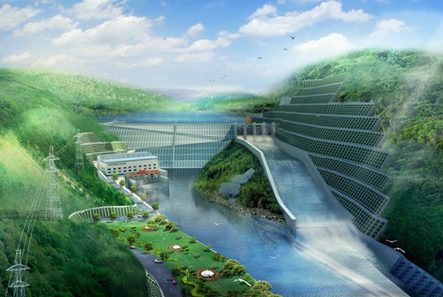 酉阳老挝南塔河1号水电站项目